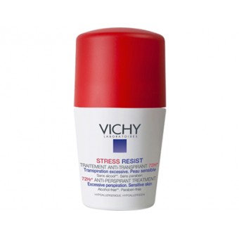 Vichy Stress Resist Roll On 72 ώρες Αποσμητική Προστασία