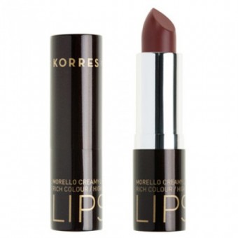 Korres Morello Creamy Lipstick 3.5ml Ν.34 Καφέ Μόκα Κραγιόν