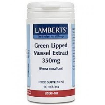 Lamberts Green Lipped Mussel Extract 350mg (90taabs)