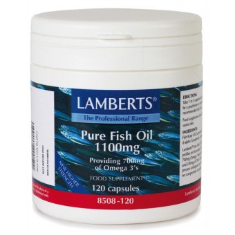 Lamberts Pure Fish Oil 1100mg (EPA) 120 caps (Ω3)