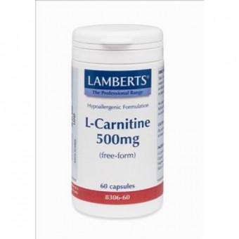 Lamberts L-Carnitine 500mg (60 caps)