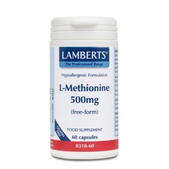 Lamberts L-Methionine 500mg (60 caps)