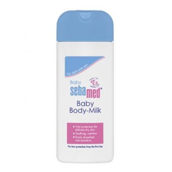 Sebamed Baby Body Milk Γαλάκτωμα Σώματος για Μωρά με Αμυγδαλέλαιο 200ml